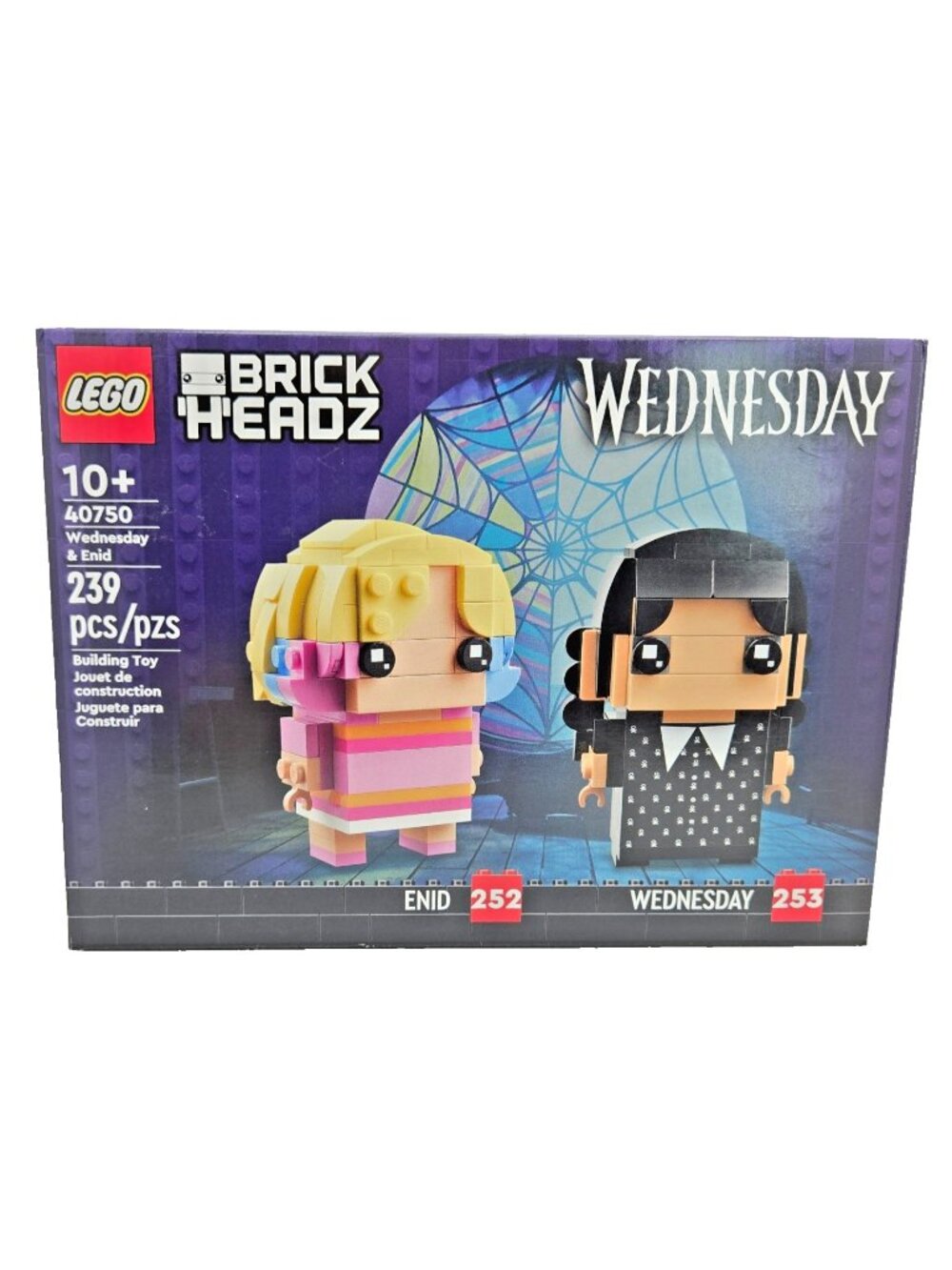 LEGO BrickHeadz Wednesday & Enid 40750 239pc Addams Family New Sealed